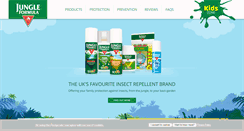 Desktop Screenshot of jungleformula.co.uk